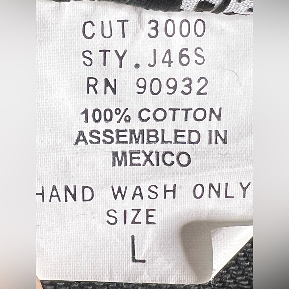 David David Vintage Jean Vest. Zebra Pattern details in size Large - Picture 10 of 10